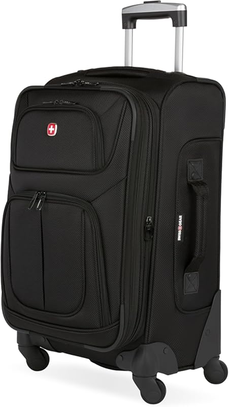SWISSGEAR Sion 22.75-Inch Expandable Softside Carry-On Spinner Luggage