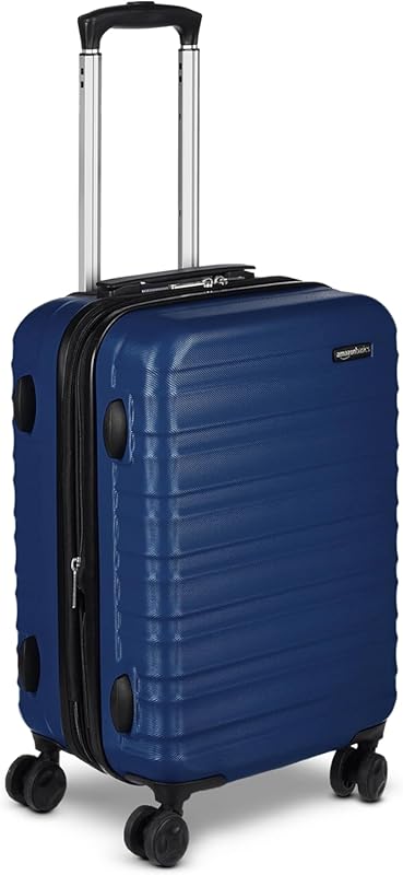 Amazon Basics 21 Inch Hardside Carry On Luggage with Expandable Space 