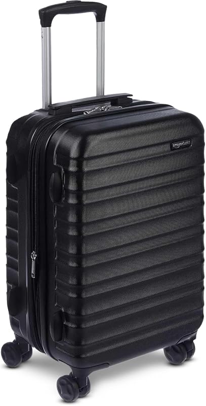 Amazon Basics 21 Inch Hardside Spinner Carry-On Luggage, Expandable Sc