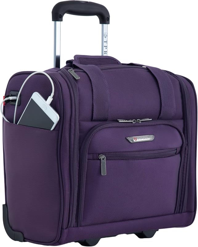 TPRC 15-Inch Underseat Carry-On Luggage, Airline Approved Personal Ite