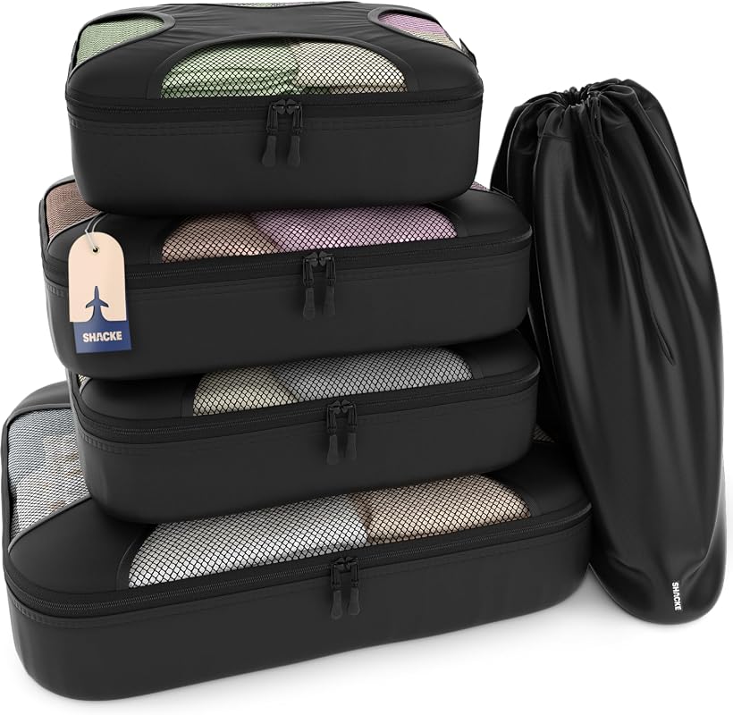 Shacke 5-Piece Packing Cube Set
