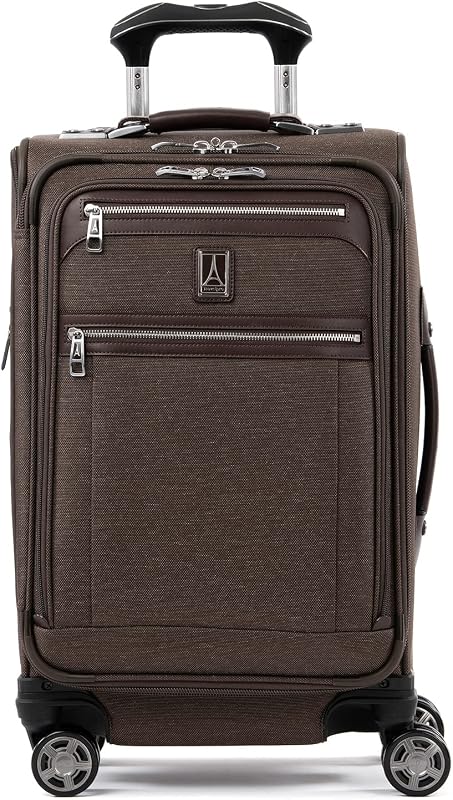 Travelpro Platinum Elite 21-Inch Softside Carry-On Spinner Luggage, Pr