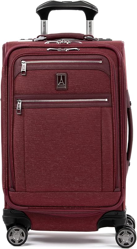 Travelpro Platinum Elite 21-Inch Softside Carry-On Spinner Luggage, Pr