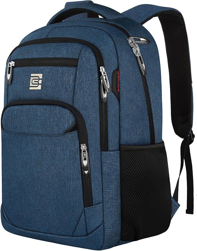 Anti-Theft Slim Laptop Backpack for Travel, Water Resistant Durable Co