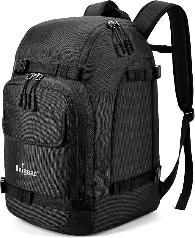 Unigear 50L/70L Ski Boot Bag Backpack for Helmet Goggles and Snowboard