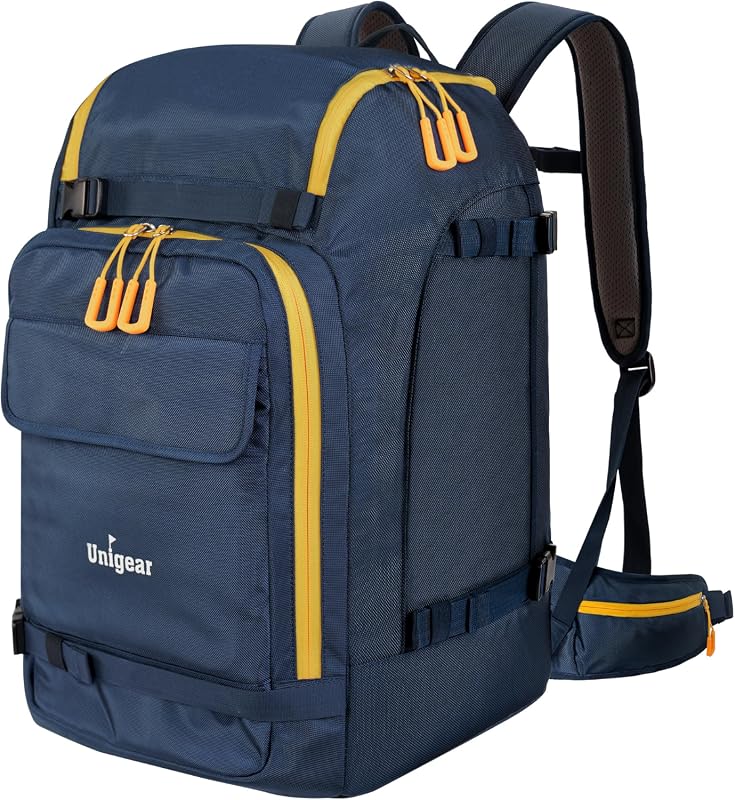 Unigear 50L/70L Ski Boot Bag Backpack for Helmet Goggles and Snowboard