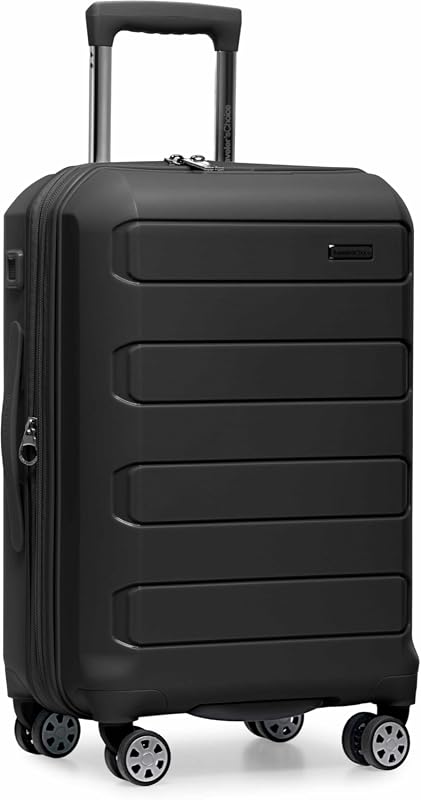 Traveler's Choice Pagosa 22-Inch Hardshell Expandable Carry-On Luggage