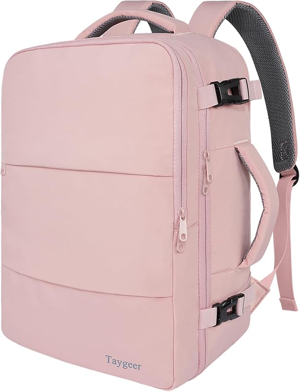 Taygeer 15.6-Inch TSA Approved Carry On Travel Backpack with Shoe Pouc