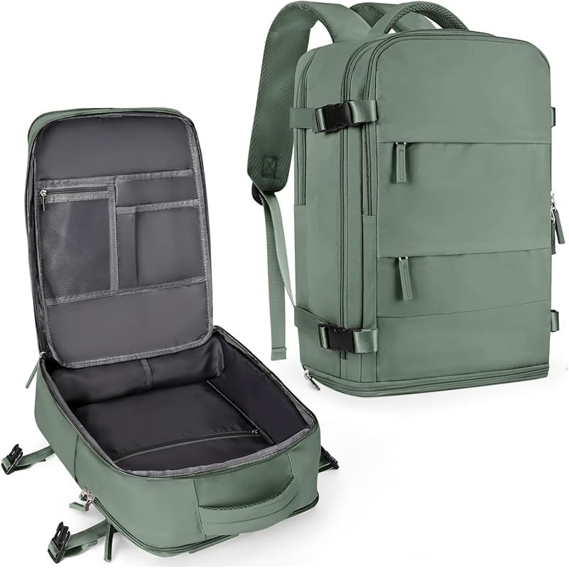 coowoz Waterproof Travel Backpack for Men and Women, Large Casual Dayp