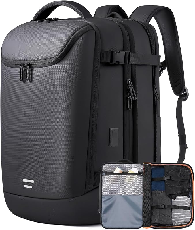 Large Capacity Travel Backpack Collection, Expandable 40L to 50L Lapto