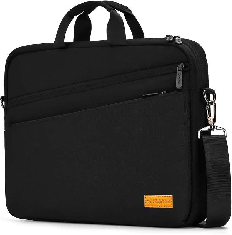Bagasin 15-16 Inch Laptop Shoulder Bag, Water-Repellent Business Brief