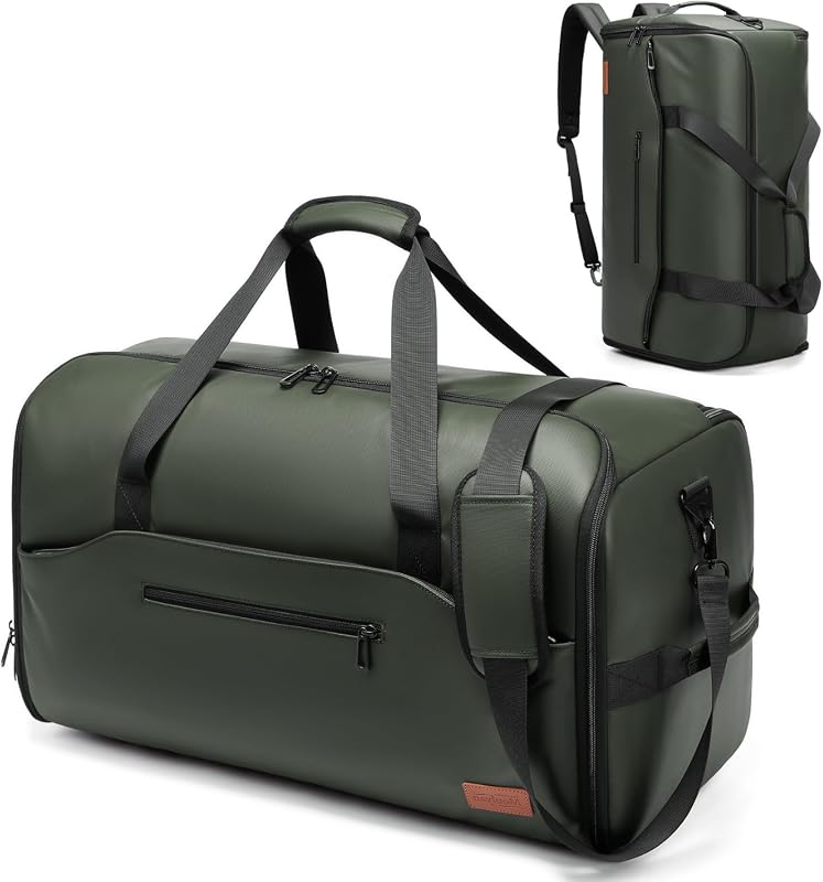 45L Convertible Garment Bag, Durable Carry-On Suitcase for Stress-Free