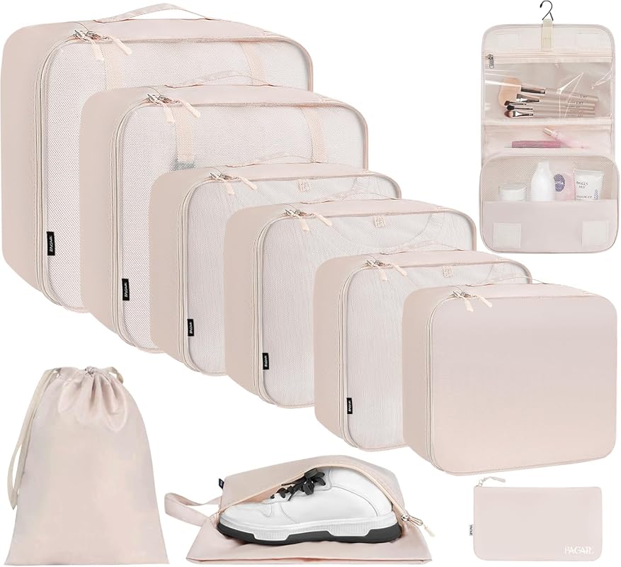 BAGAIL Travel Packing Cubes Set