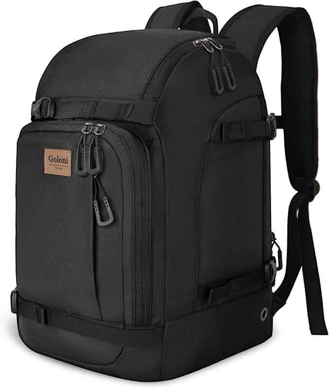 50L/70L Ski Backpack Water-Resistant Ski Boot Bag for Men and Women wi