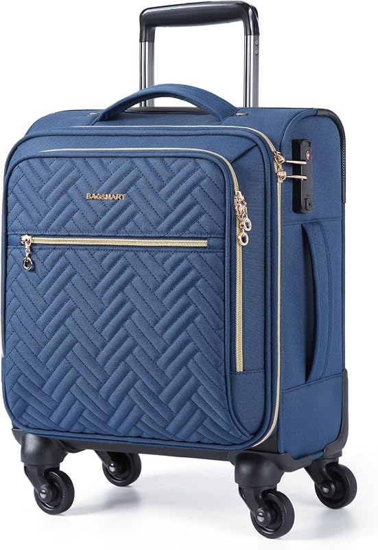 BAGSMART 16" Underseat Rolling Suitcase