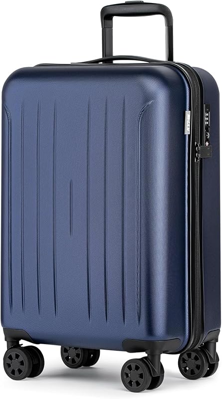 KYME 20 Inch Airline Approved Carry On Luggage with TSA Lock, Double S