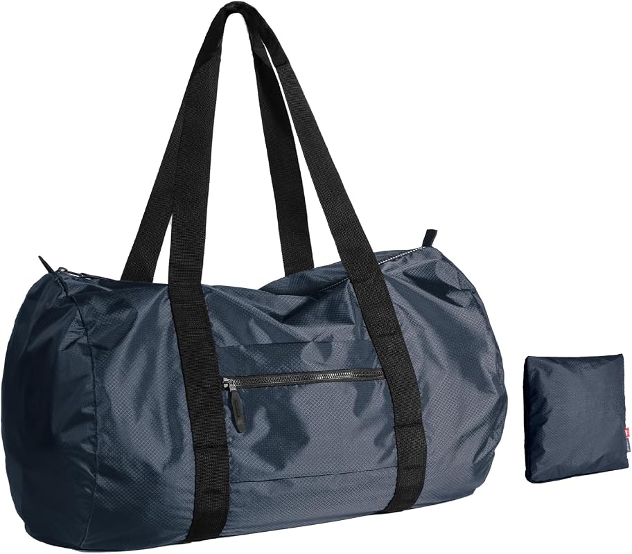 Pack All 45L Lightweight Foldable Travel Duffel Bag, Water-Resistant N