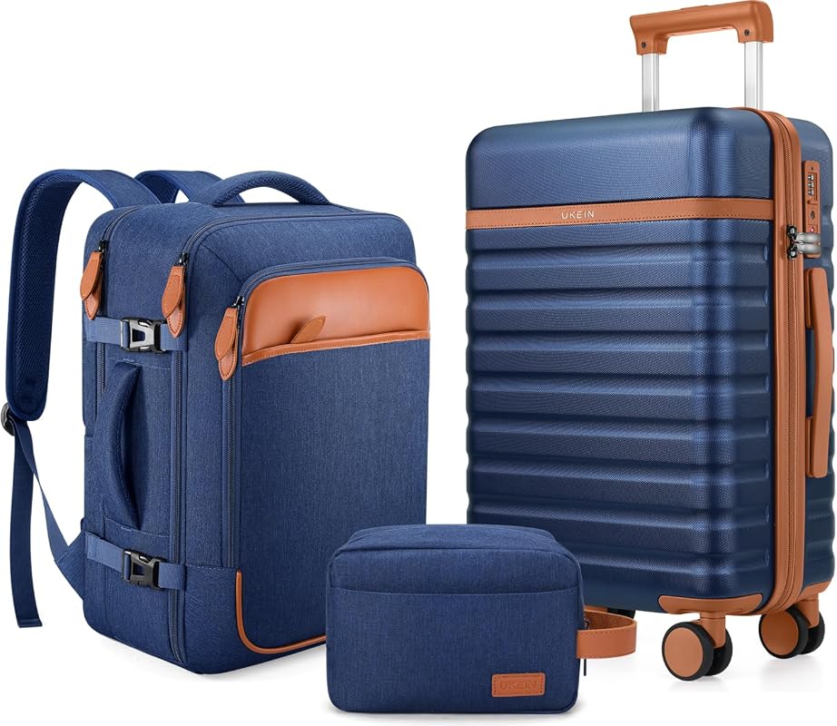 UKEIN 3 Piece Luggage Set