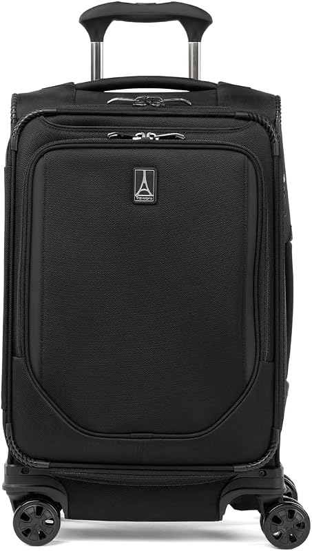 Travelpro Crew Classic Softside 21-Inch Carry-On Spinner Luggage, Prem