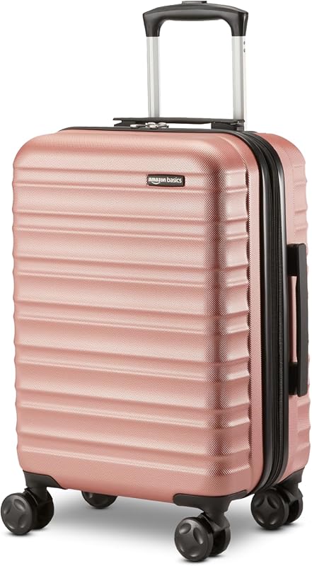 Amazon Basics 21 Inch Hardside Expandable Carry On Luggage with Scratc