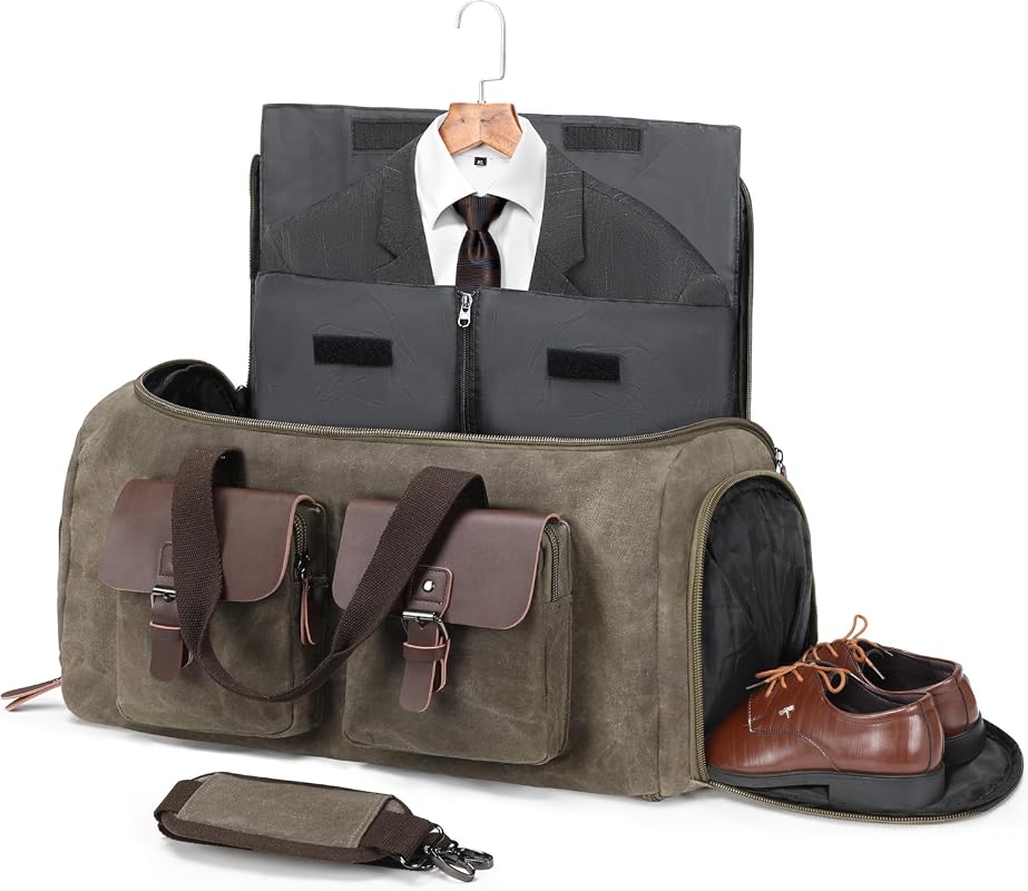 Wildroad Canvas Garment Duffle Bag