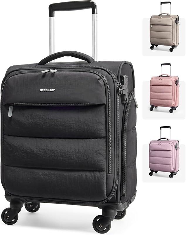 BAGSMART Softside Suitcase