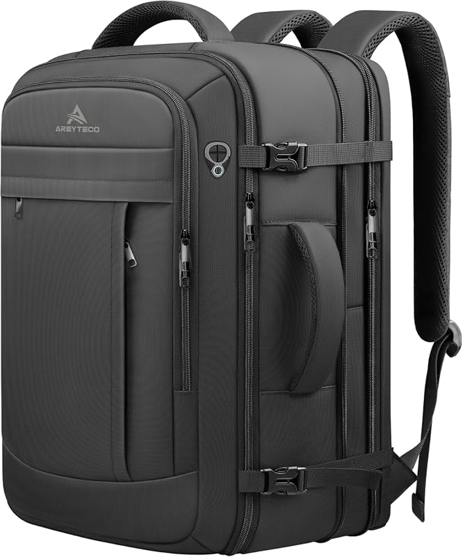 AREYTECO 55L Travel Laptop Backpack