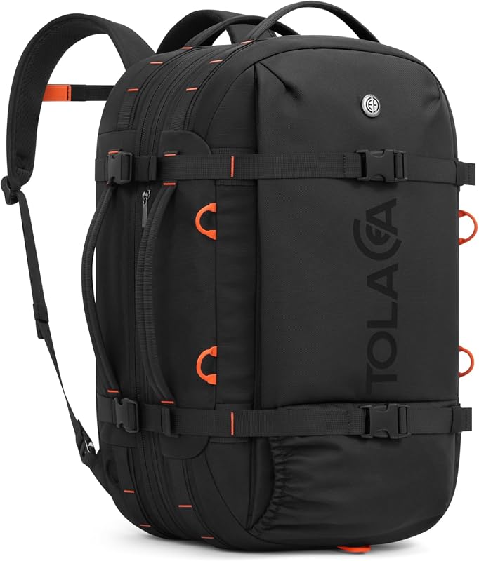 Tolaccea 40-50L Laptop Travel Backpack