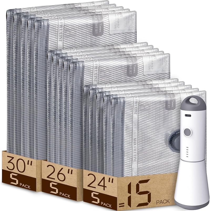 Vacbird Travel Vacuum Bag Set