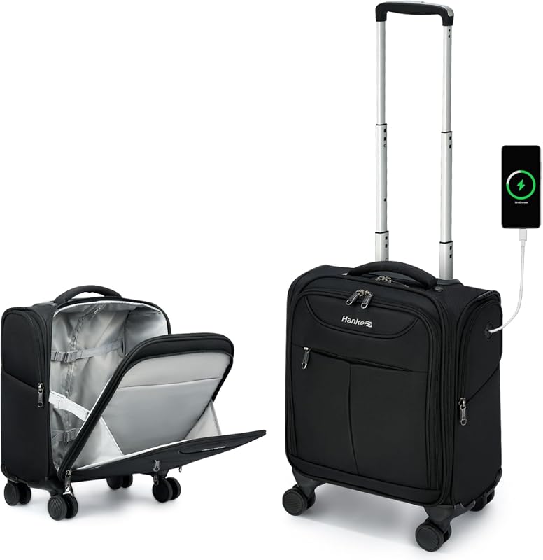 Hanke 16-Inch Underseat Carry-On Luggage