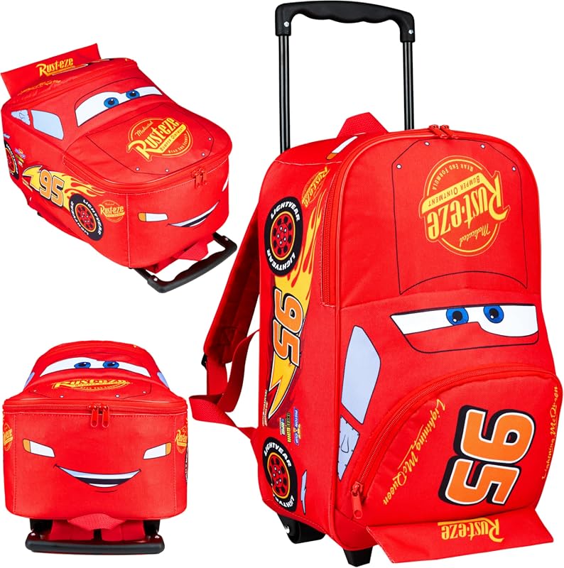 Disney Cars Lightning McQueen Carry-On Luggage