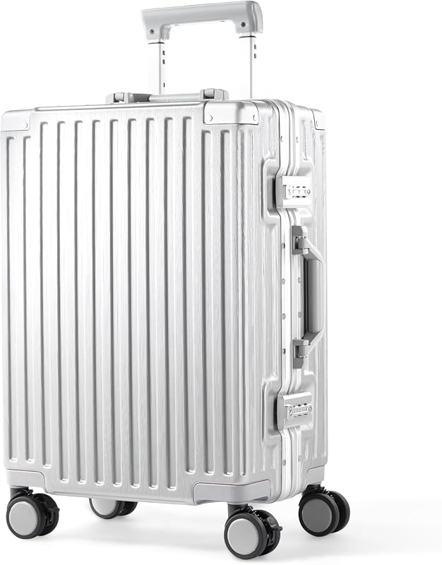 UrbanExplorer 20-Inch Zipperless PC Carry-On Luggage with Smooth Spinn