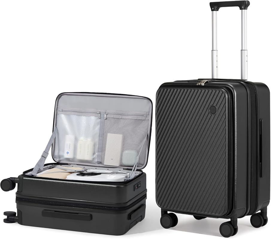 Mixi 20-Inch Expandable Carry-On Luggage