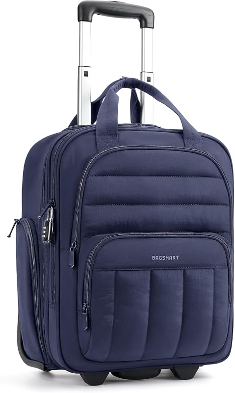 BAGSMART 16-Inch Underseat Rolling Luggage