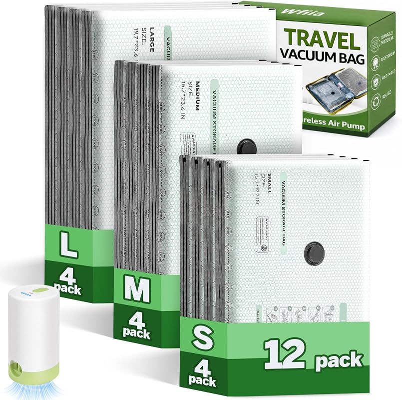 Vacuum Seal Storage Bags 12-Pack
