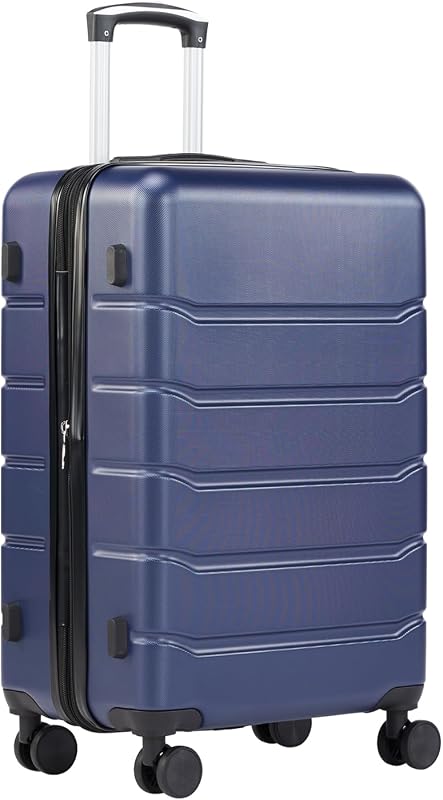 Sweetcrispy 20 Inch Expandable Hardside Carry-On Luggage with Spinner 
