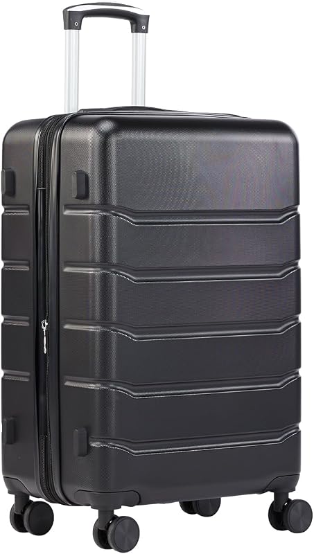 Sweetcrispy 21-Inch Carry-On Luggage with 360-Degree Spinner Wheels fo