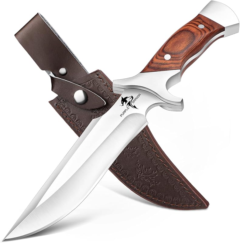 Purple Dragon Redwood Knife
