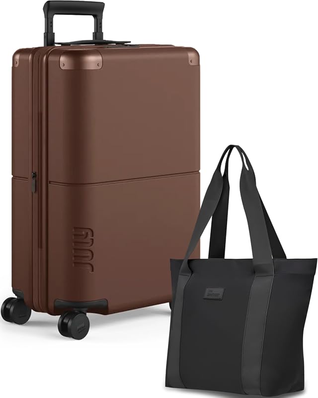 Max Expandable Carry-On Suitcase, Durable Polycarbonate Luggage with S