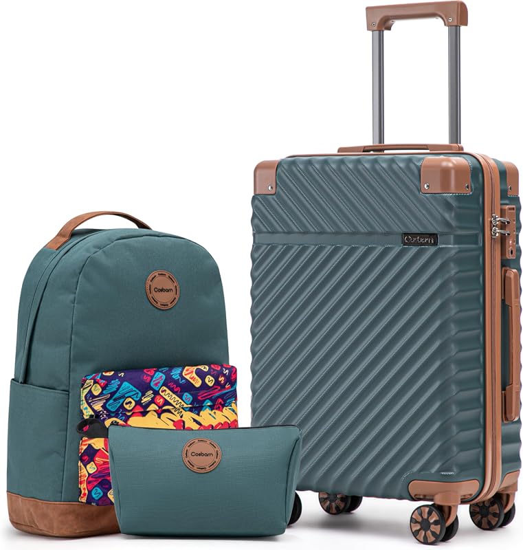 Cosbarn 3-Piece Hardside Luggage Set