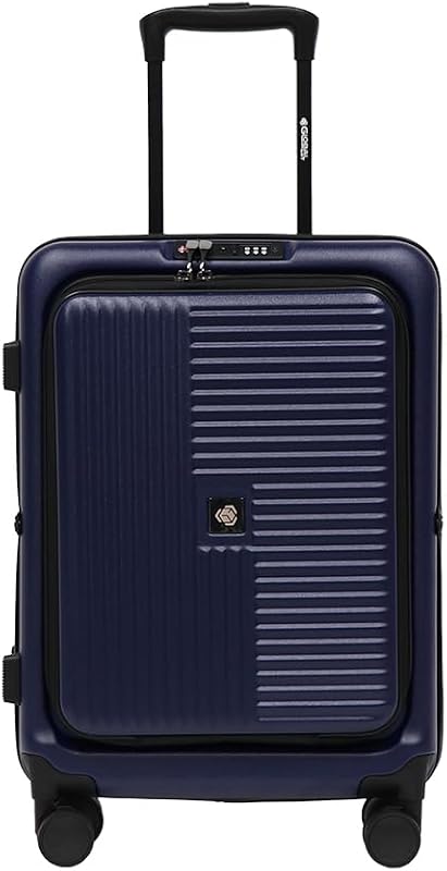 20-Inch Collapsible Carry-On Luggage, Expandable Hard Shell Suitcase w
