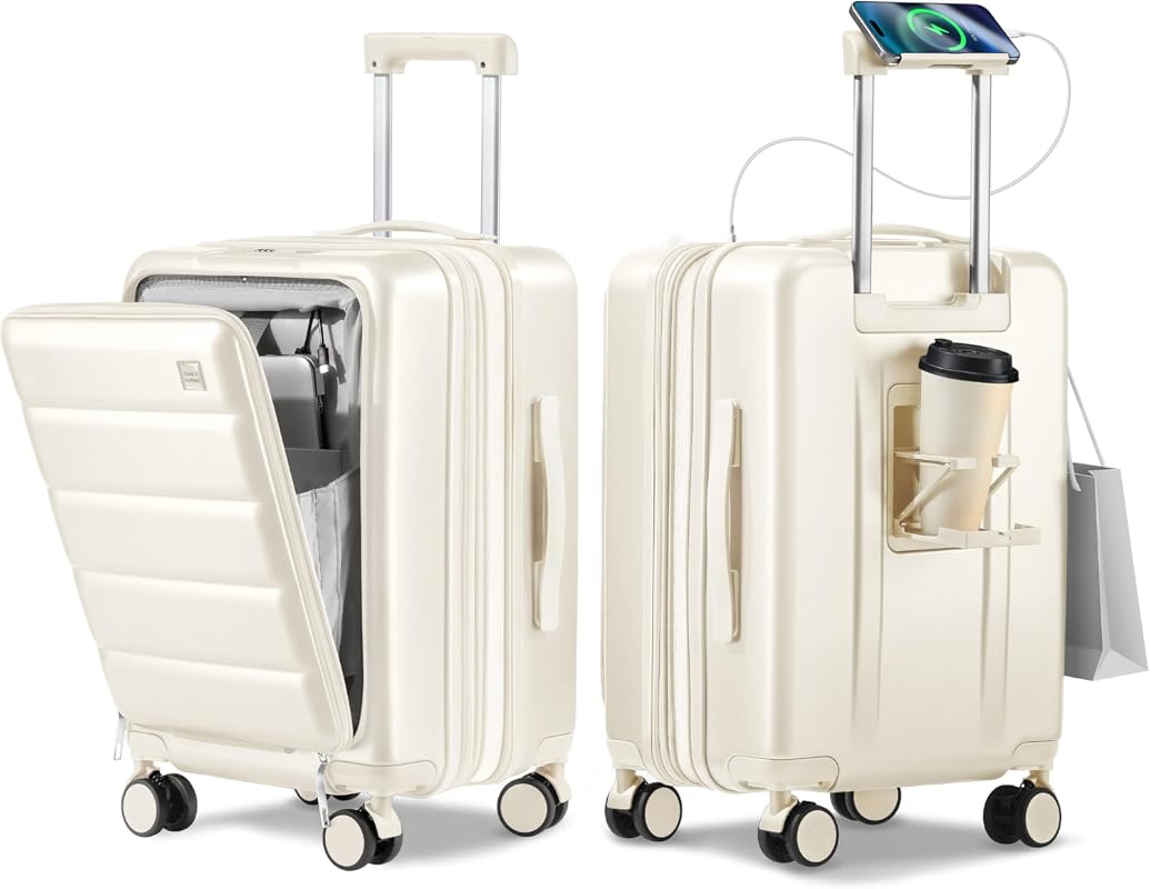 Expandable Laptop Carry-On Luggage