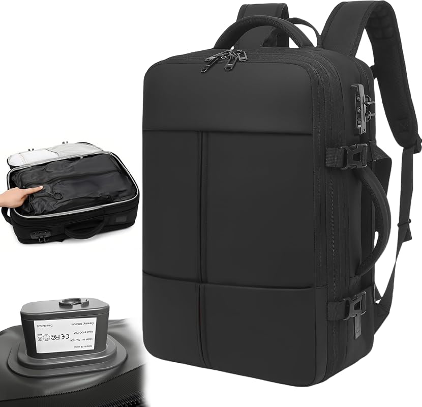 60L Vacuum Seal Travel Backpack