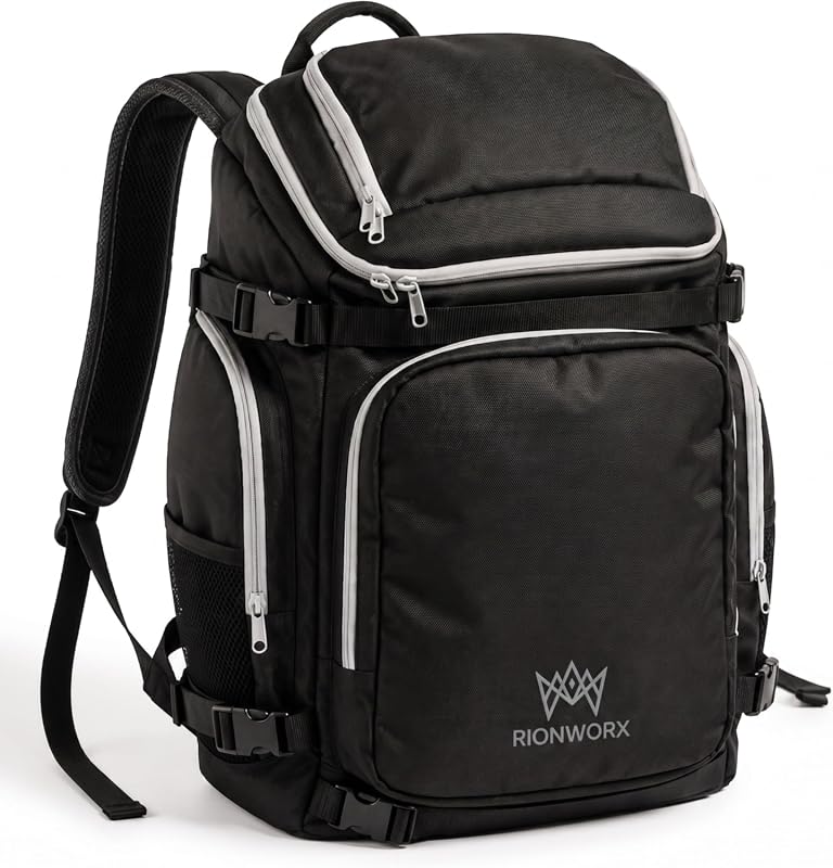 Waterproof Ski Boot Bag Backpack with TSA Lock, Ventilated Compartment