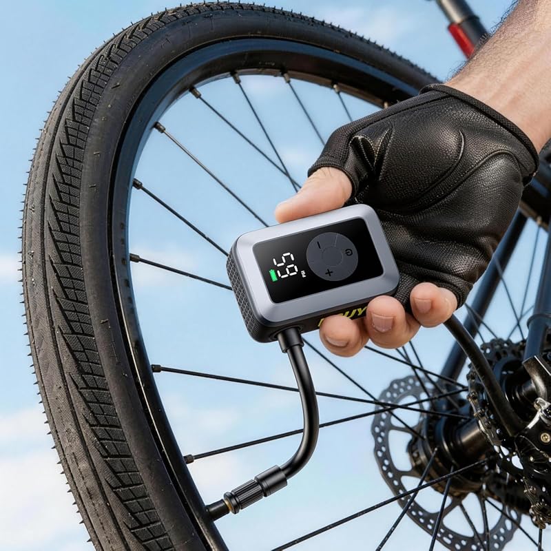 Mini Electric Bicycle Pump