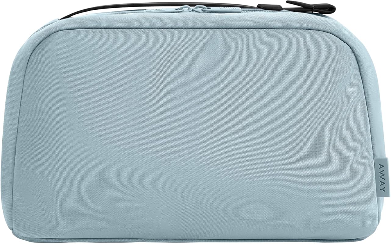 Away Large Waterproof Travel Toiletry Bag with Mesh and Clear Pockets 