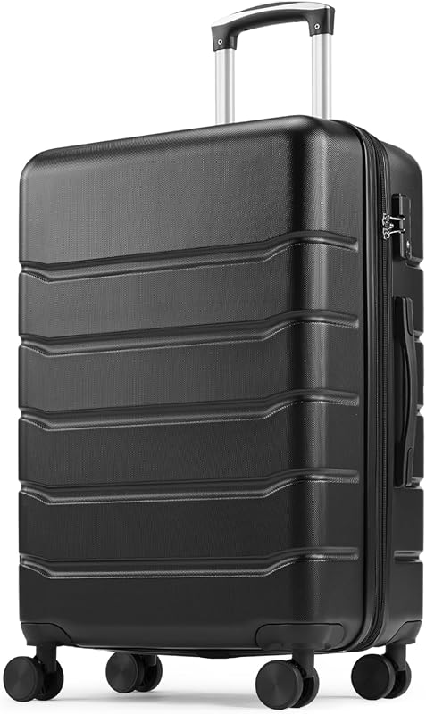 Sweetcrispy 20 Inch Expandable Carry-On Luggage, Lightweight Hard Shel