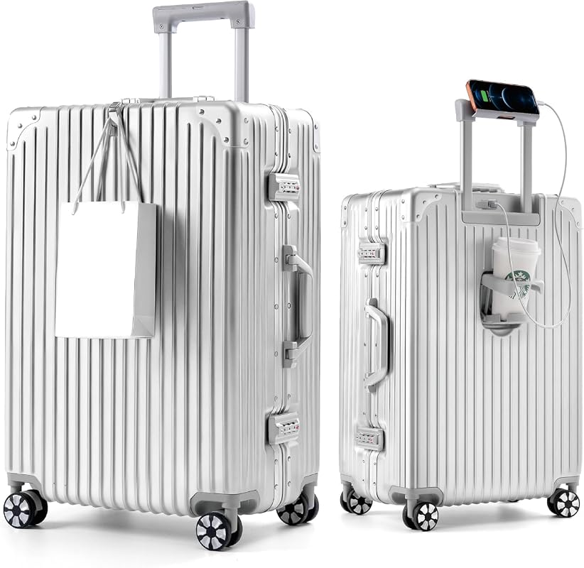 Hardside Aluminum Frame Carry-On Luggage