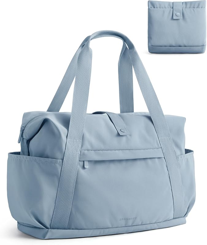 BAGSMART 25L Foldable Travel Duffle Bag