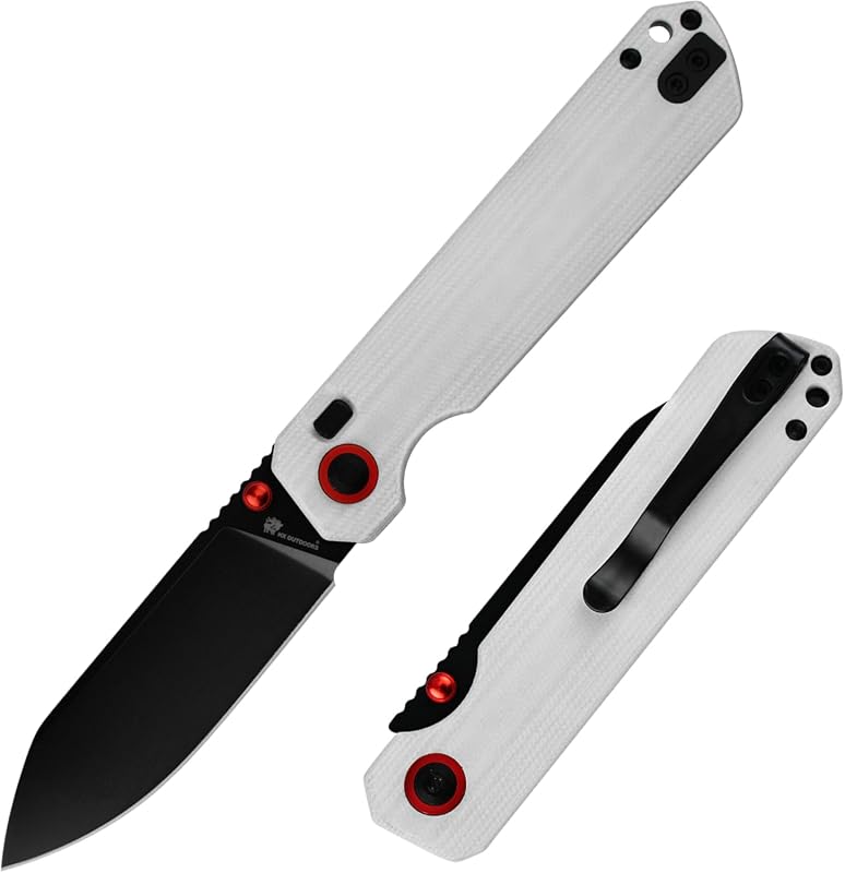 Hyla EDC Pocket Knife Featuring 2.9 Inch 14C28N Steel Blade and Ergonomic G10 Handle for Daily Carry